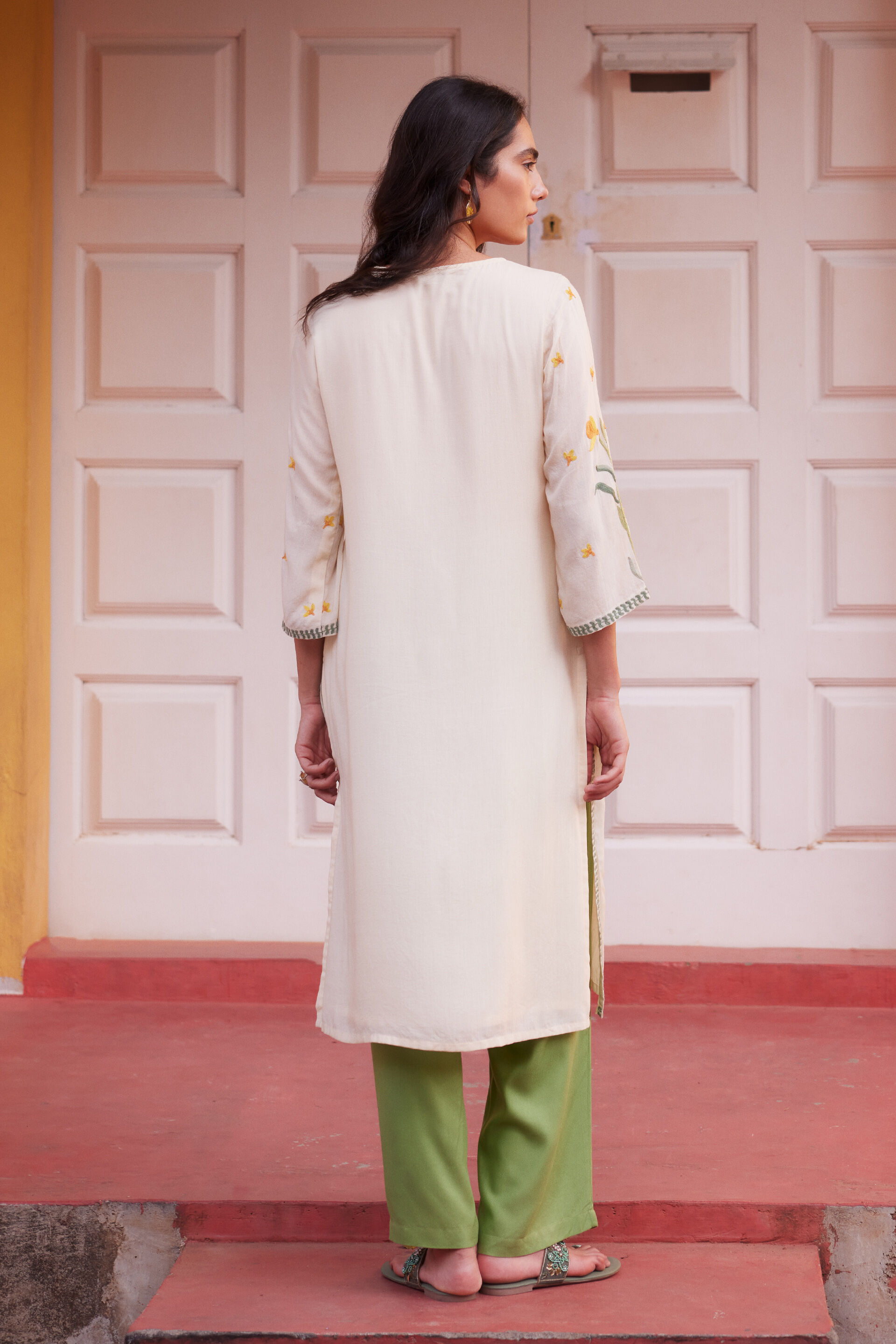 Gulon Sa Kurta, Off White, image 8